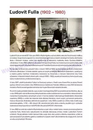 Folder GALÉRIA ĽUDOVÍTA FULLU A4