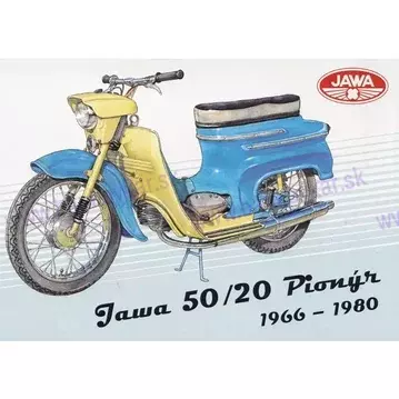 FOLDER JAWA 50/20 PIONÝR (CZBU 2026-1)