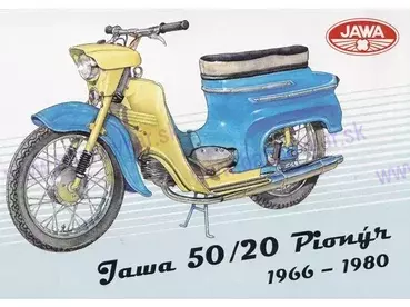 FOLDER JAWA 50/20 PIONÝR (CZBU 2026-1)
