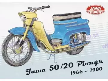 FOLDER JAWA 50/20 PIONÝR (CZBU 2026-1)