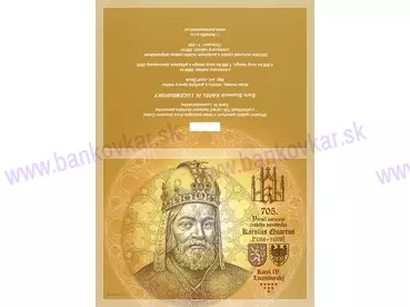 FOLDER KAREL IV. LUCEMBURSKÝ (CZAU 2021-1)