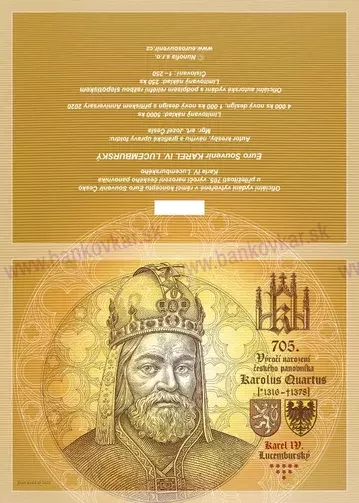 FOLDER KAREL IV. LUCEMBURSKÝ (CZAU 2021-1)