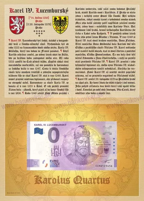 FOLDER KAREL IV. LUCEMBURSKÝCZAU 2021-1