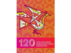 Folder ĽUDOVÍT FULLA A4 - 120.výročie narodenia - metalická červená prítlač 2023