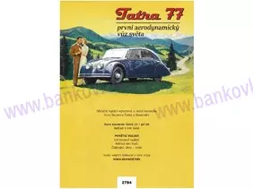 Folder TATRA 77 - 1934 (CZBP 2024-1)