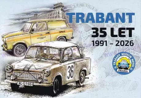 FOLDER TRABANT muzeum Praha