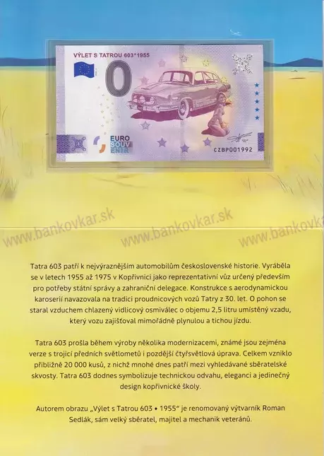 Folder Výlet s TATROU 603 - 1955 CZBP 2025-2