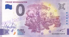 Frohe Weihnachten (XERH 2023-3) podpis A.Ferda