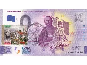 GARIBALDI (SEEQ 2023-1) známka 0,60€+pečiatka