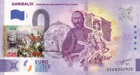 GARIBALDI (SEEQ 2023-1) známka 0,60€+pečiatka