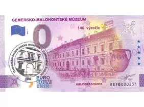 Gemersko-Malohontské múzeum (EEFB 2022-1) pečiatka múzea