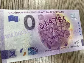 GMB-Pálffyho palác, BIATEC (EEFC 2022-1) reliéfna pečiatka