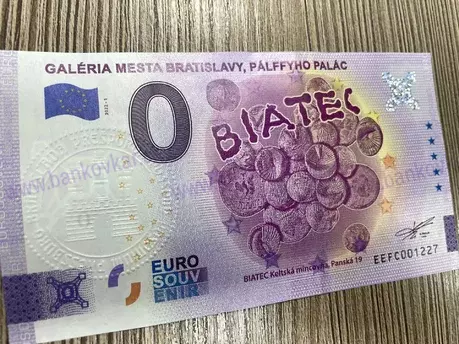 GMB-Pálffyho palác, BIATECEEFC 2022-1reliéfna pečiatka