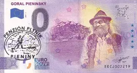 Goral Pieninský (EECJ 2021-2) pečiatka čierna