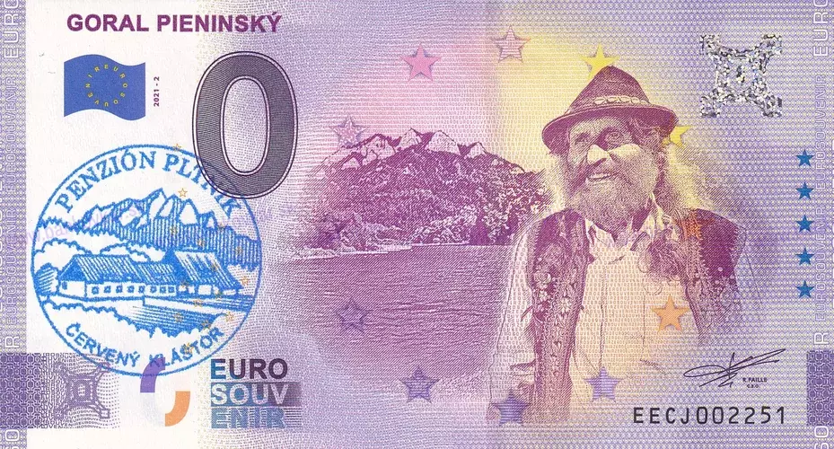 Goral Pieninský EECJ 2021-2 pečiatka Penzión Pltník Goral Pieninský EECJ 2021-2 pečiatka Penzión Pltník