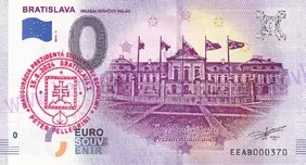 Grasalkovičov palác (EEAB 2019-3) pečiatka P.Pellegrini