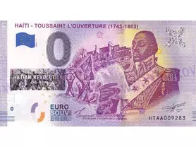 Haiti - Toussaint L´ouverture (HTAA 2019-1) pečiatky 1,2