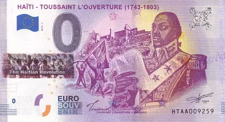 Haiti - Toussaint L´ouverture HTAA 2019-1pečiatka
