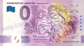 HARMANECKÁ jaskyňa (EEAT 2025-8) 75.výr. sprístupnenia