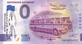 Historické autobusy (EEFD 2023-1) pečiatka Veteran Bus Diamant
