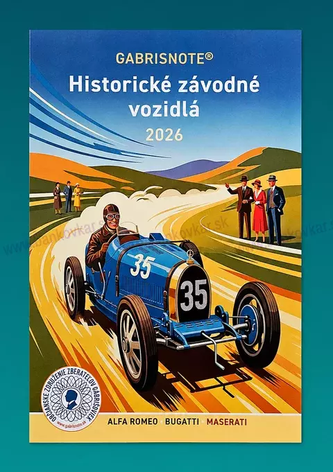Historické závodné vozidlá 2026 FOLDER