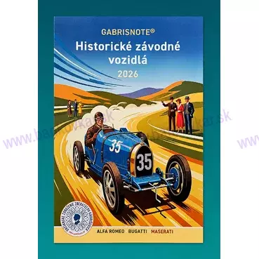 Historické závodné vozidlá 2026 FOLDER