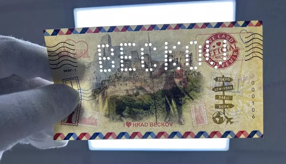 Hrad Beckov 2025 SKAF-1 perforácia