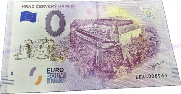 Hrad Červený kameň EEAC 2018-1 GOLD