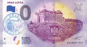 Hrad Ľupča (EECN 2020-1) pečiatka