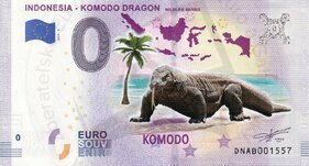 Indonesia - Komodo Dragon (DNAB 2019-1) KOLOR