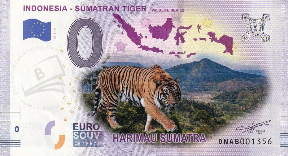 Indonesia - Sumatran Tiger DNAB 2019-2 KOLOR