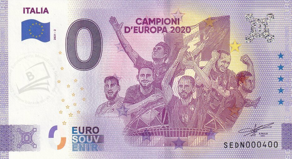 Italia CAMPIONI D EUROPA 2020 SEDN 2021-2