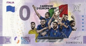 Italia CAMPIONI D EUROPA 2020 (SEDN 2021-2) KOLOR
