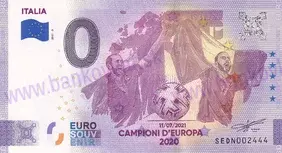 Italia CAMPIONI D EUROPA 2020 (SEDN 2021-3)