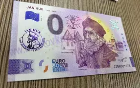Jan HUS 1369-1415 (CZBN 2025-2) metalic PURPLE