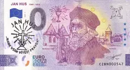 Jan HUS 1369-1415 (CZBN 2025-2) pečiatka