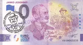 Janko Jesenský (EECB 2024-6) autorská pečiatka