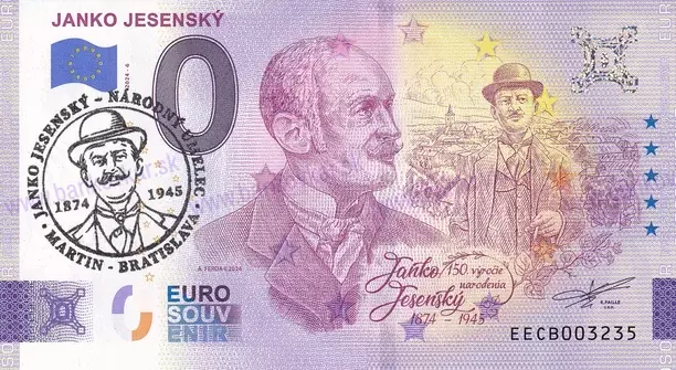 Janko Jesenský EECB 2024-6 pečiatka