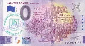 Jaskyňa Domica (EEAT 2026-10) pečiatka zelená