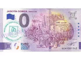 Jaskyňa Domica (EEAT 2026-10) pečiatka zelená