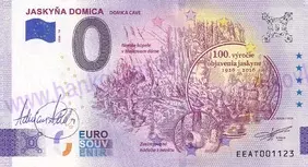 Jaskyňa Domica (EEAT 2026-10) podpis A.Ferda