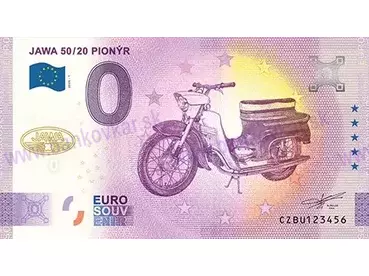 JAWA 50/20 PIONÝR (CZBU 2026-1) prítlač GOLD