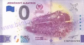 Jedničkový ALBATROS (CZBT 2025-1) rýchliková lokomotíva 498.1