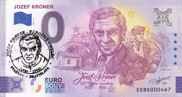 Jozef Kroner EEBS 2024-8 pečiatka