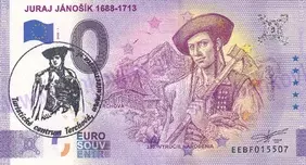 Juraj Jánošík 1688-1713 (EEBF 2020-1) pečiatka