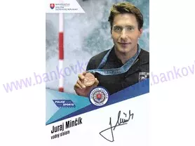 Juraj MINČÍK (podpisová karta s autogramom)