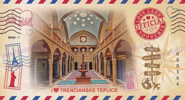 Karel Čapek - Trenčianske Teplice - Hammam / ROBOT - R.U.R.2024 SKAD-1