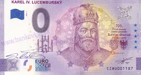 KAREL IV. LUCEMBURSKÝ CZAU 2021-1 KAREL IV. LUCEMBURSKÝ CZAU 2021-1
