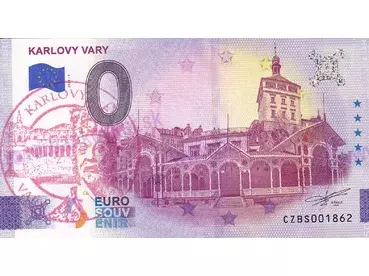 KARLOVY VARY (CZBS 2025-1) pečiatka červená