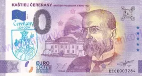 Kaštieľ Čereňany (EECE 2021-2) pečiatka